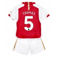 Dječji Nogometni Dres Arsenal Thomas Partey #5 Domaci 2023-24 Kratak Rukav (+ Kratke hlače)